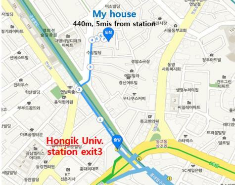 شقة Lovely House Hongdae سيول المظهر الخارجي الصورة
